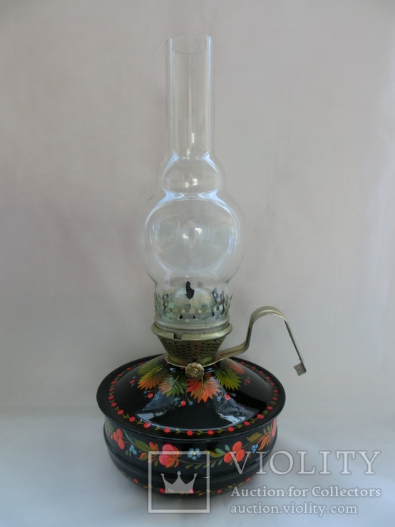 Керосиновая Лампа с Росписью, фото №3