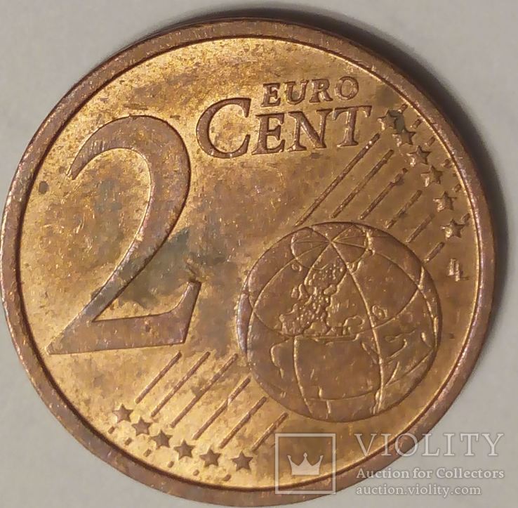 Германия 2 евроцента 2004 J, фото №3