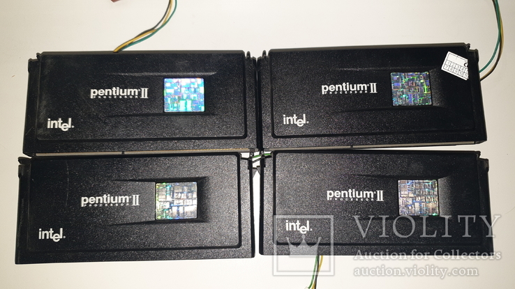 Процессор Intel pentium 2 slot1 х 4 шт, фото №3