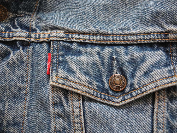 Куртка джинсовая Levis р. L, numer zdjęcia 5