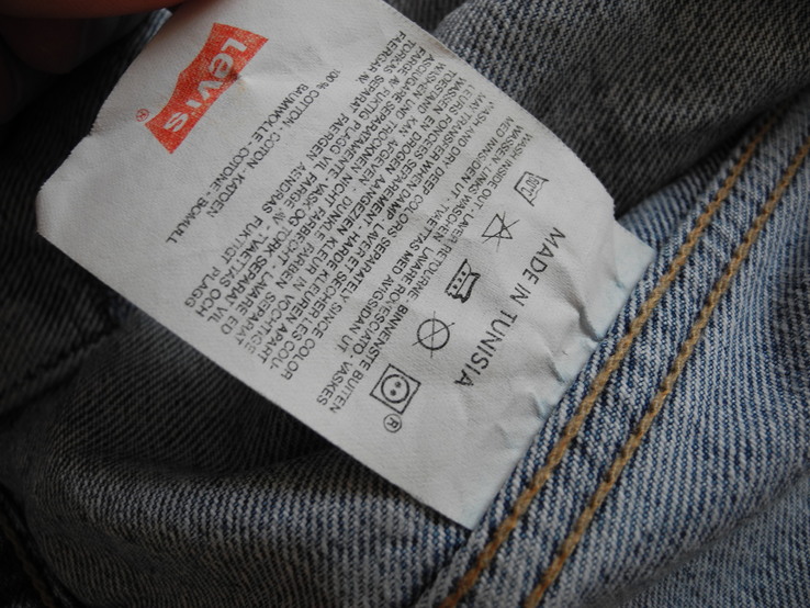 Куртка джинсовая Levis р. L, photo number 9