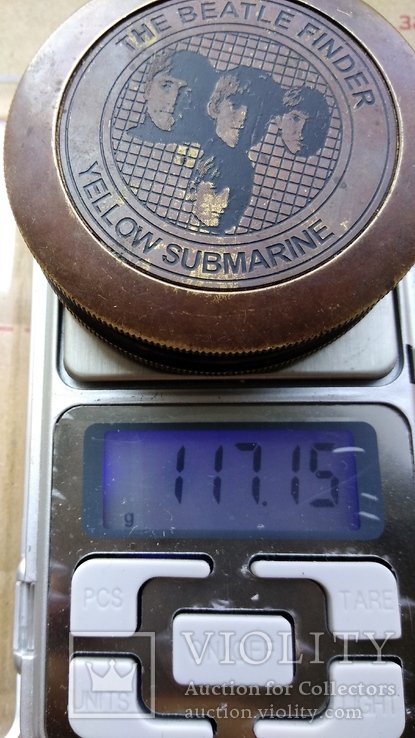 Компас Битлз  Yellow Submarine в тяж.метале