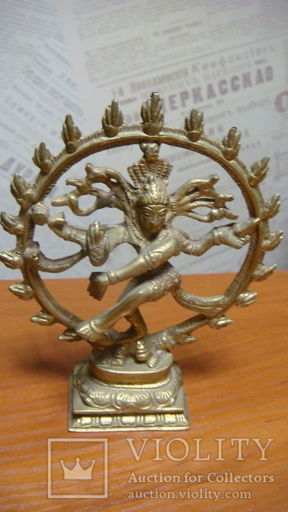 Шива Натараджа, повелитель танца, бронза