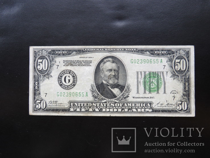 50 долларов 1928 год США