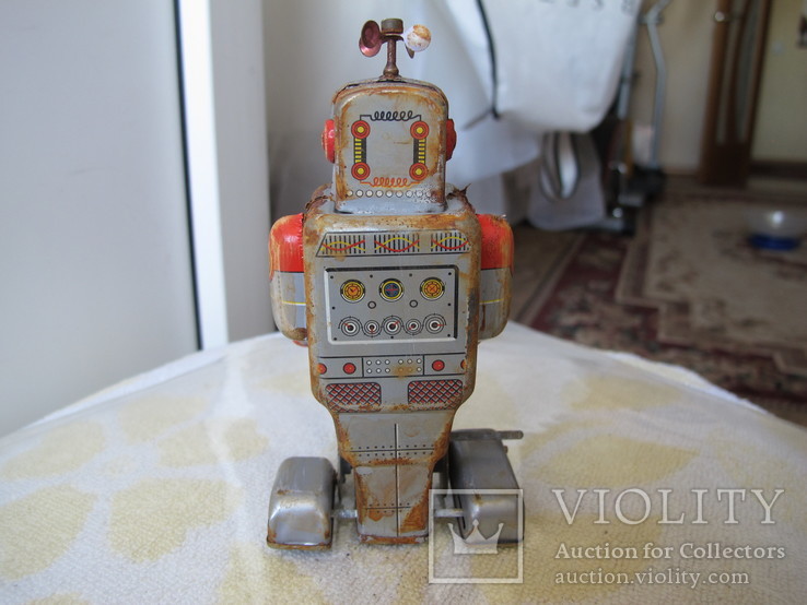 Робот заводная игрушка Старая, фото №5