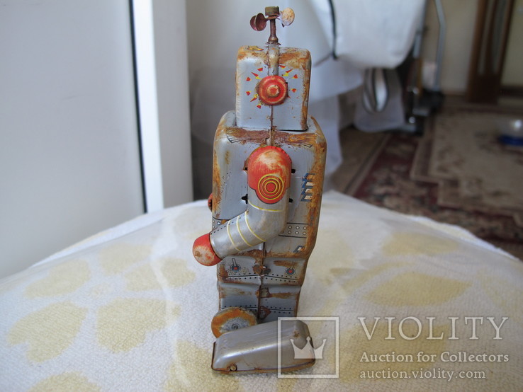Робот заводная игрушка Старая, фото №6