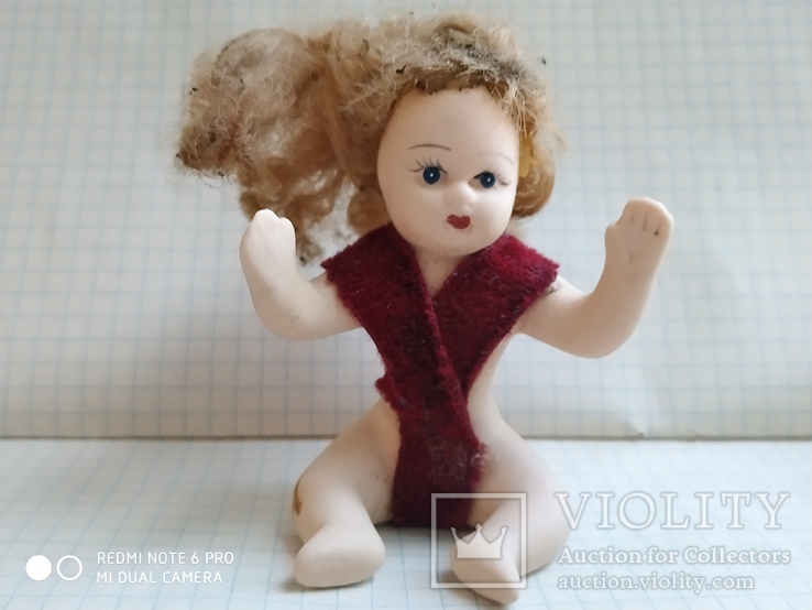 Кукла миниатюрная(фарфор)., фото №2