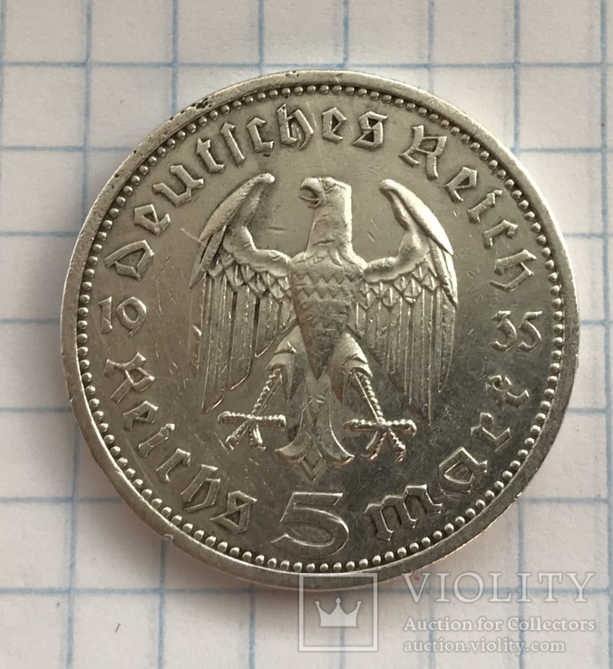 5 марок 1935г, фото №3