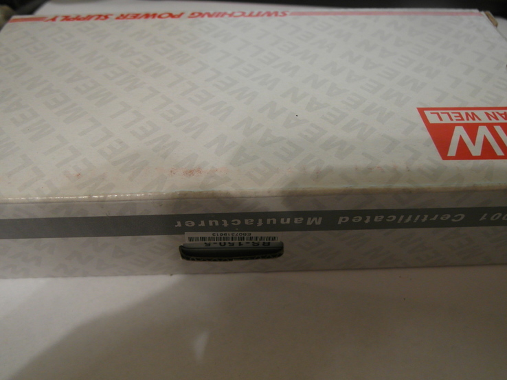 Блок питания Mean Well RS-150-5 В корпусе 130 Вт, 5 В, 26 А (AC/DC Преобразователь), numer zdjęcia 4