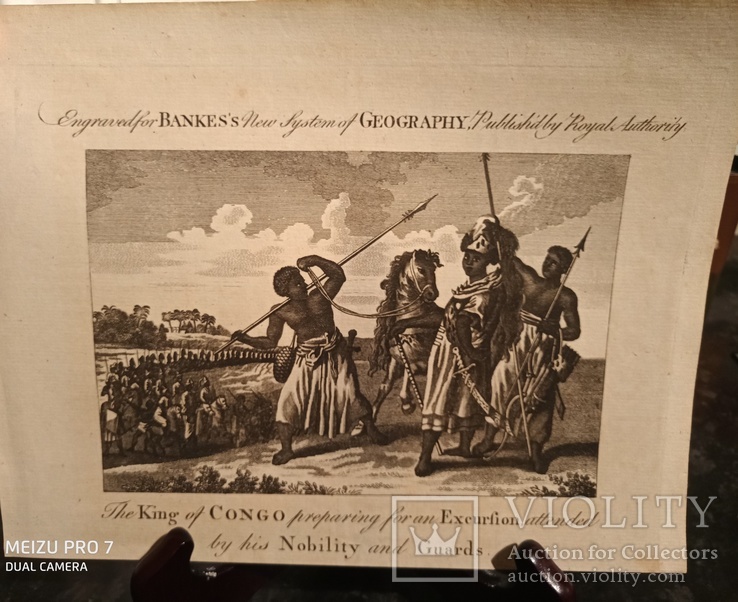 1789 Король Конго. Congo. Оригинал, фото №2