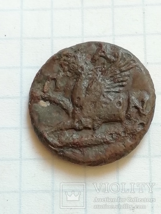 Пантикапей. 310 - 314 год.до н.э Тетрахалк грифон, фото №3