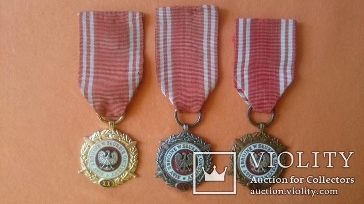 Медали За службу в вооруженных силах( Польша), фото №2