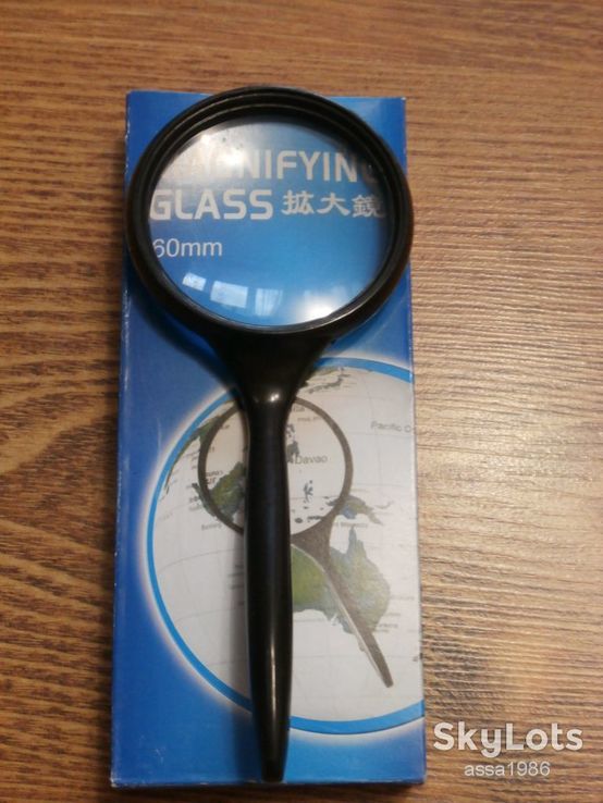Лупа ручная Magnifying Glass , диаметр 60 мм  Увеличения 3х