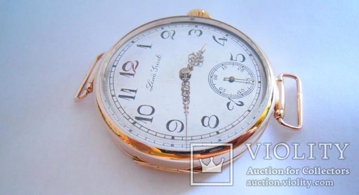 Золотые часы Louis Grisel 14К, фото №11