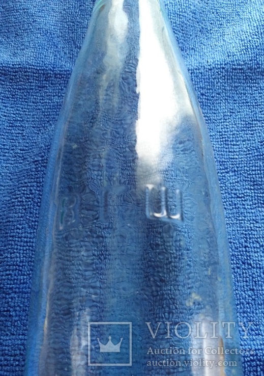 Пляшка безшовна з написом ВГШ, фото №3