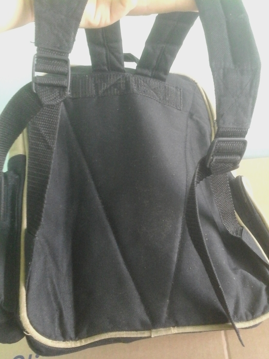 Брезентовый рюкзак Class, 38×34×12, для пикников, школы, фото №6