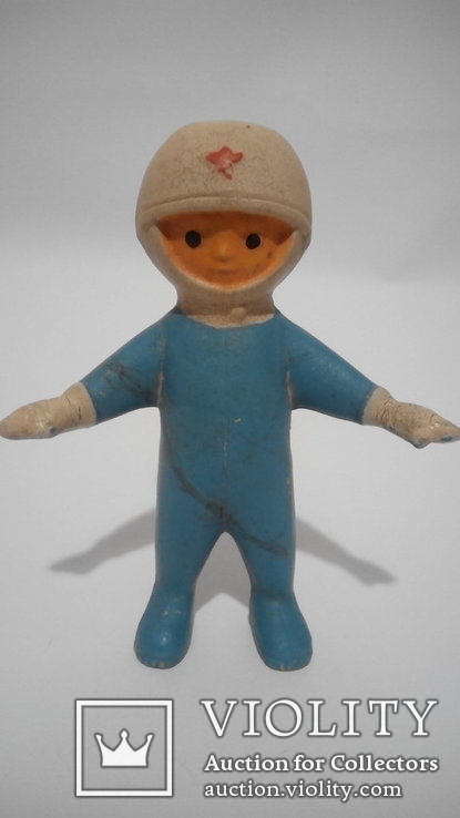 Кукла Космонавт красный треугольник СССР, фото №9