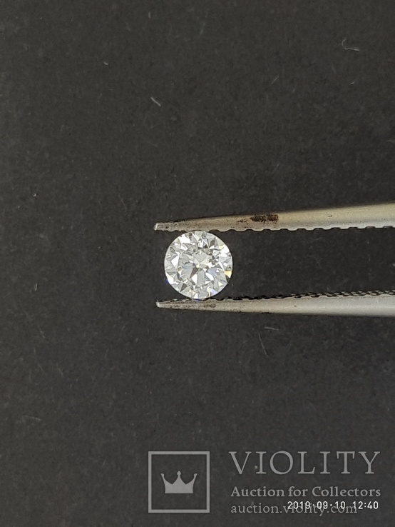Бриллиант Кр57-0.14-3/3 диаметр 3.4 мм, фото №4