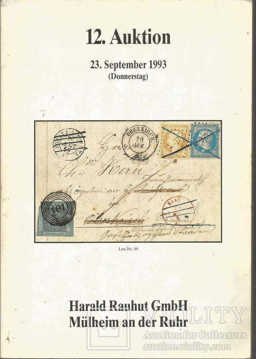 Каталог аукционный Старая Германия Филателия 180 стр+60 стр. иллюстраций, фото №2