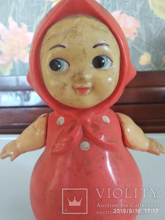 Кукла неваляшка (Старая)., фото №8