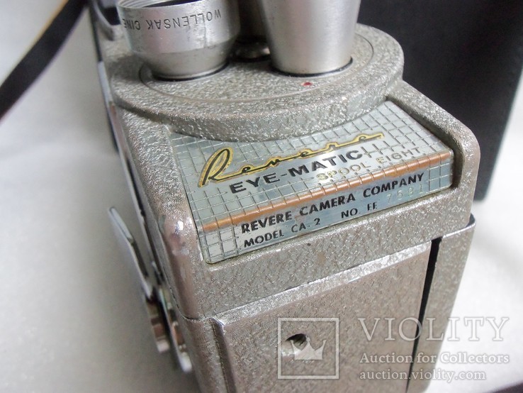 Кинокамера Revere Eye-Matic CA-2. США, 50-е годы., фото №7