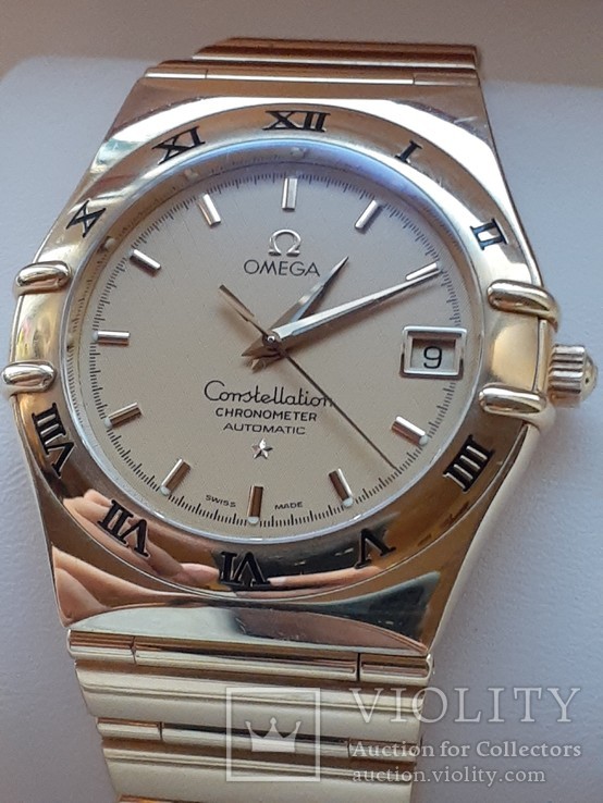 Omega Constellation Automatic Chronometer золото750, фото №4