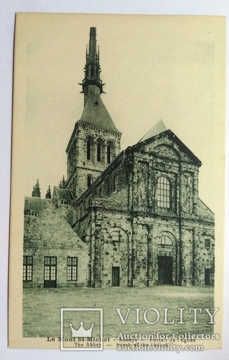 Франция,открытка,церковь на горе святого Михаила, фото №2