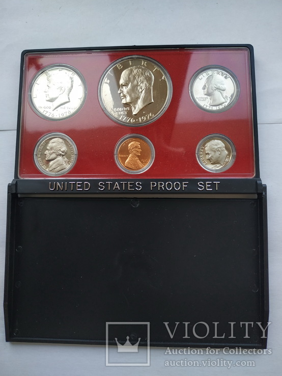 Сувенирный набор монет США, фото №4
