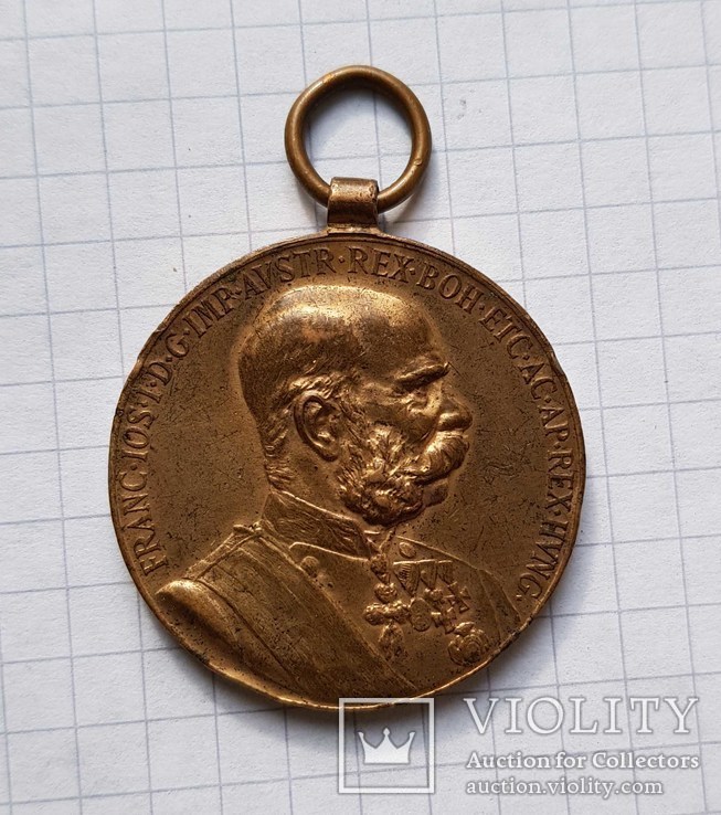 Медаль Медаль 50 Лет Правления Франца Иосифа 1898 г Австро-Венгрия
