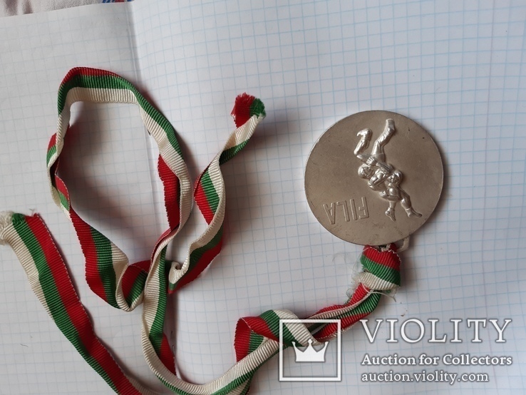 Медаль Турнир по вольной борьбе в Софии 1980 г, фото №3