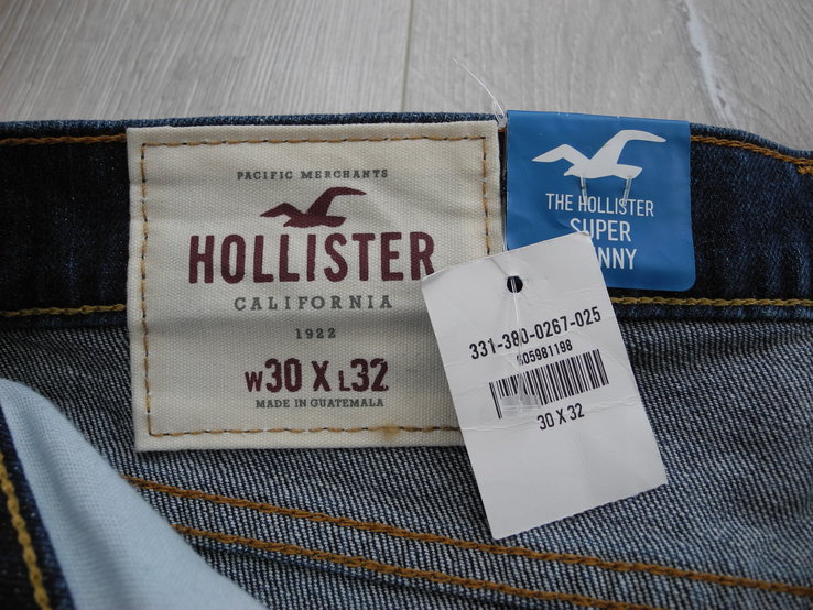 Джинсы HOLLISTER 30/32 ( Guatemala USA ) НОВОЕ , фото №7