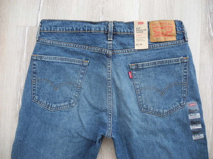 Джинсы Levis 502 34/34 ( Mexico USA ) НОВОЕ, numer zdjęcia 12