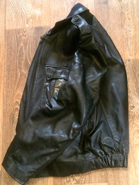 Куртка кожаная патрульная (Швейцария), фото №9
