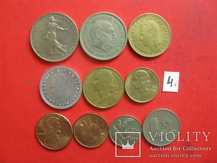 Монети держав світу підбірка, фото №2