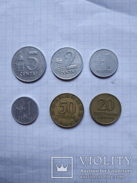 Монеты Литвы, фото №2