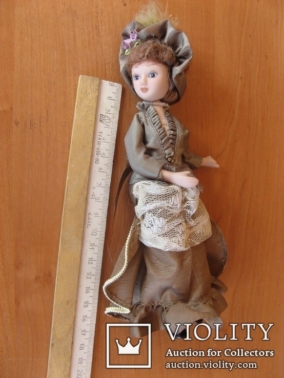 Кукла фарфоровая 20 см, фото №2