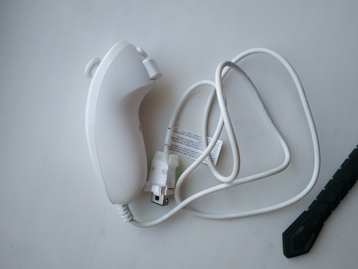 Игровой манипулятор Nintendo Wii Nunchuk Controller + бонус микрофон, фото №12