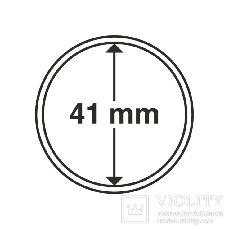 Круглые капсулы для монет, внут. диаметры 14-41 мм, Leuchtturm, фото №11