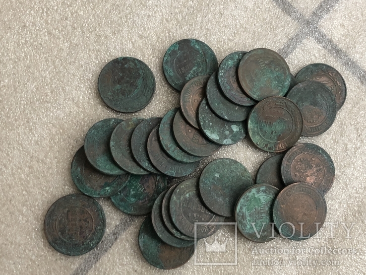 Клад мідних царських монет ( 1655 штук ), фото №13