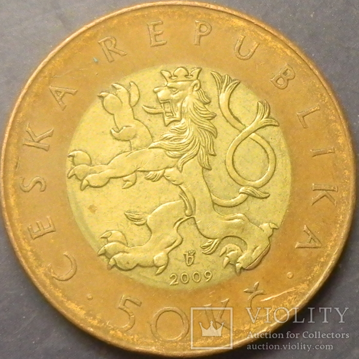 50 крон Чехія 2009, фото №3