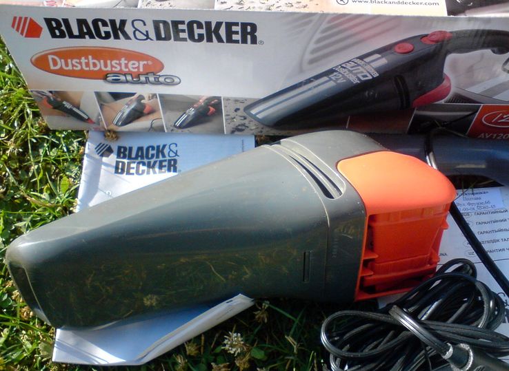 Пылесос автомобильный Black&amp;Decker AV1205, фото №3