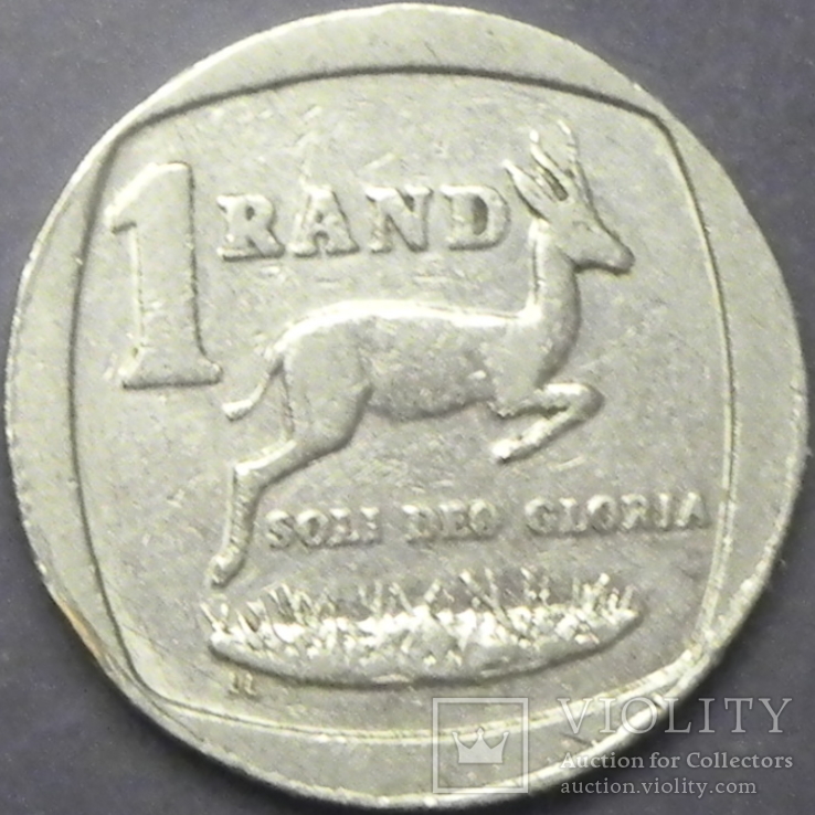 1 ранд Південна Африка 1997, фото №2