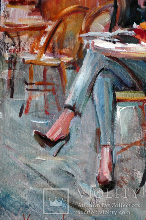 Девушка в кафе., фото №5