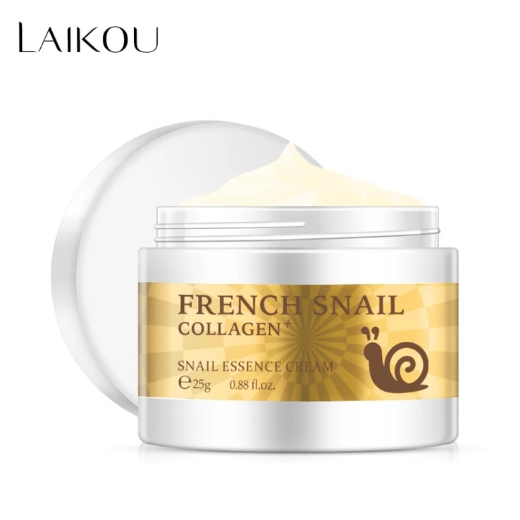 Крем лифтинг улитка коллаген гиалурон laikou french snail collagen