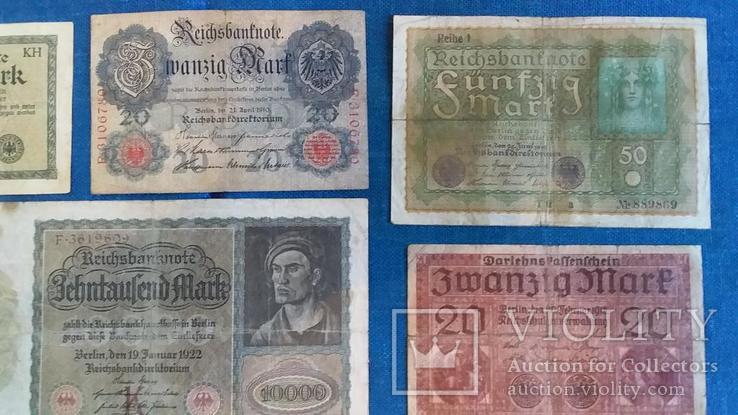 Коллекция банкнот  Германия , Рейх. 17 штук., фото №4