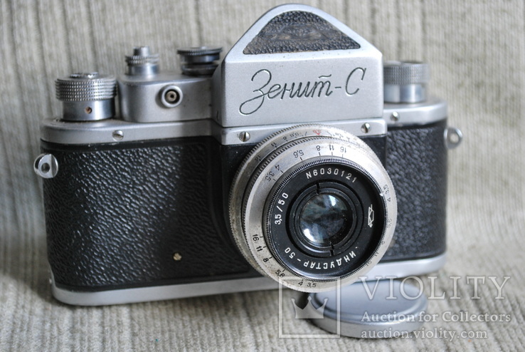 Фотоаппарат Зенит - С, 1960 год, КМЗ, фото №4