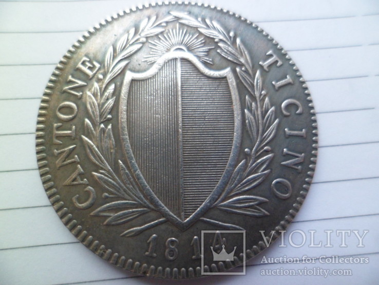 4 франка 1814 рік копія, фото №4