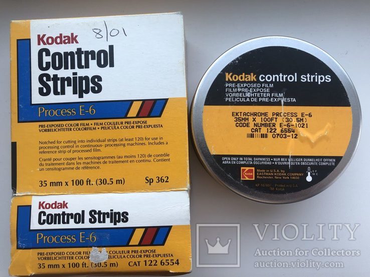 KODAK Control Strips, Process Е-6, 35мм, 30,5м, фото №3