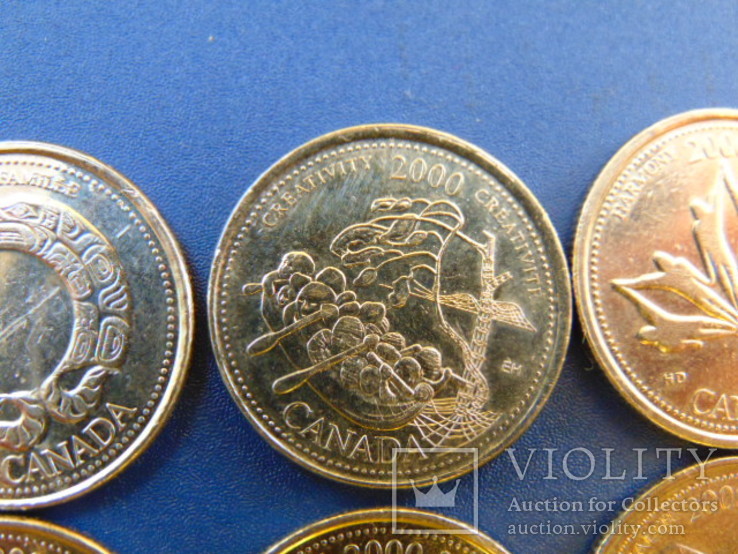 25 центов Канада  2000 год, фото №4