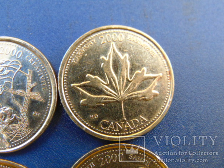 25 центов Канада  2000 год, фото №5